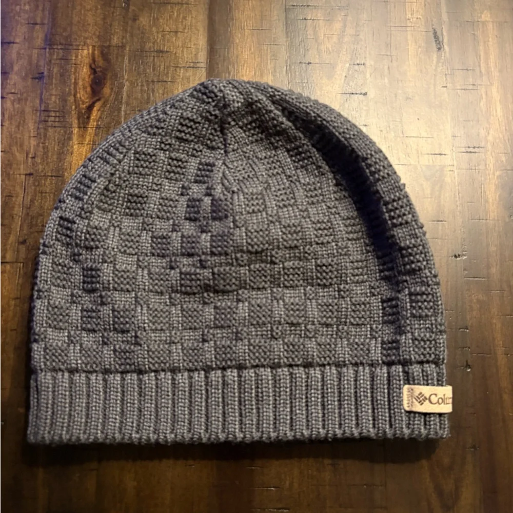 Columbia Charcoal Gray Knit Beanie and Scarf Set - Picture 3 of 6